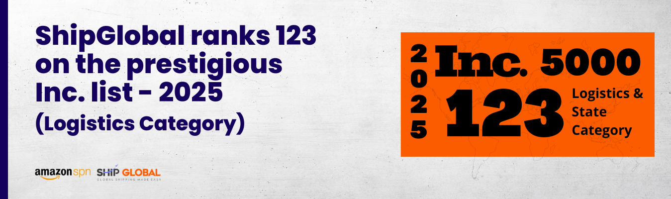 ShipGlobal US Ranked #123 on the 2025 Inc. Regionals: Northeast List!