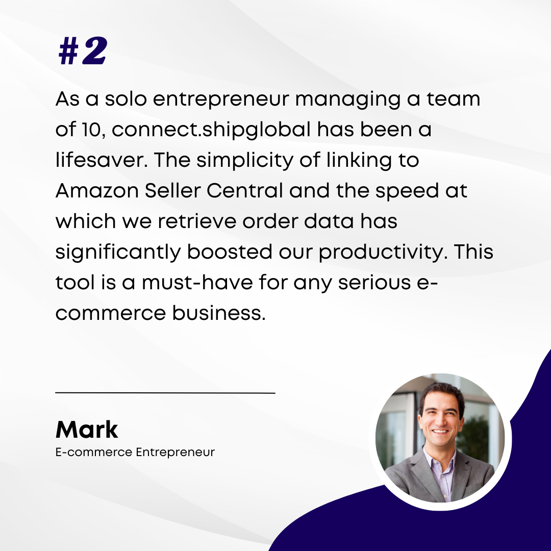 ShipGlobal customer testimonial 2